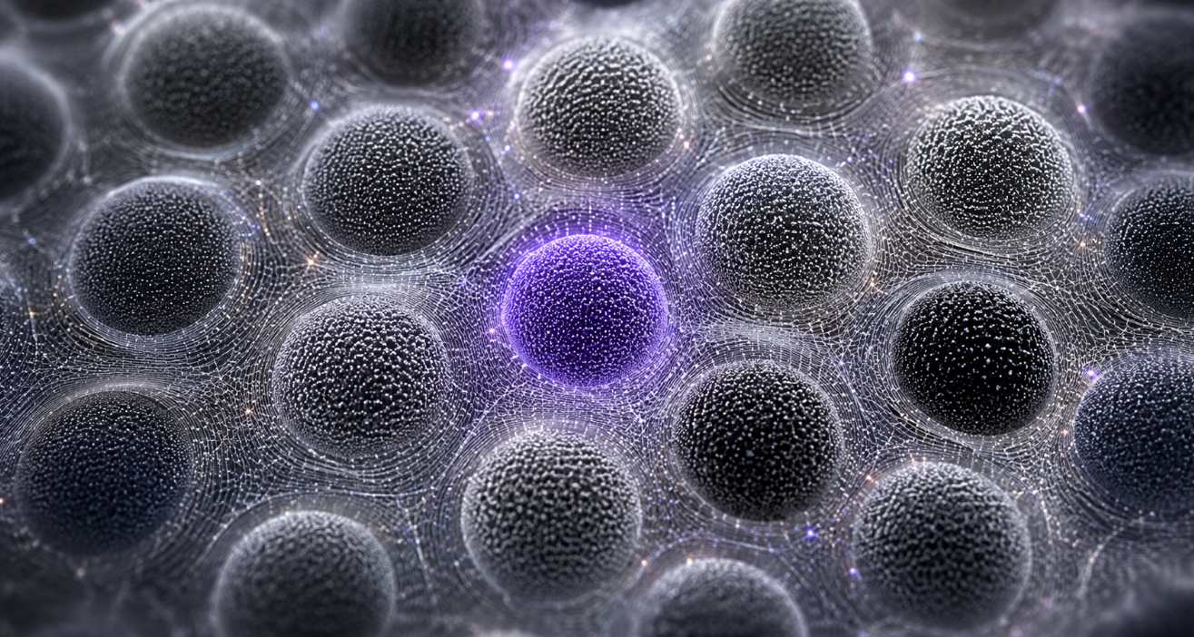 microscopic view of particles - TQI