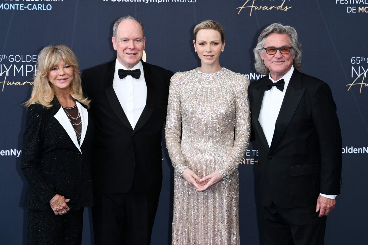 The Prince and Princess of Monaco attend the closing ceremony of the 65th Monte Carlo Television Festival on June 16, 2026 (IPA/Alamy)