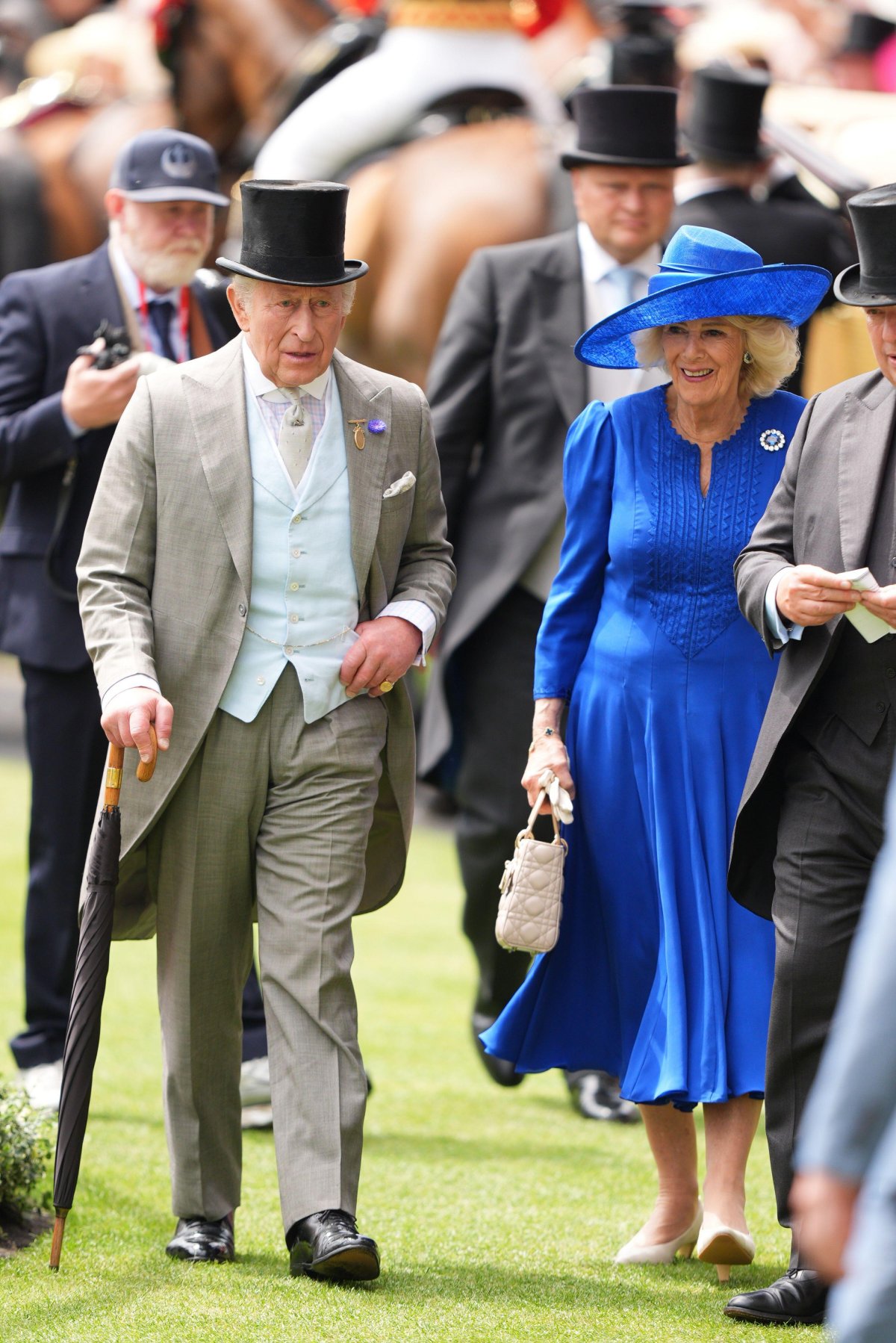King Charles III and Queen Camilla attend Royal Ascot on June 20, 2026 (Aaron Chown/PA Images/Alamy)