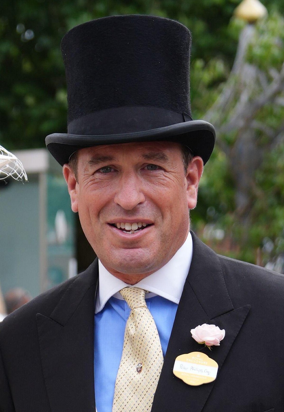 Harriet and Peter Phillips attend Royal Ascot on June 20, 2026 (Jonathan Brady/PA Images/Alamy)