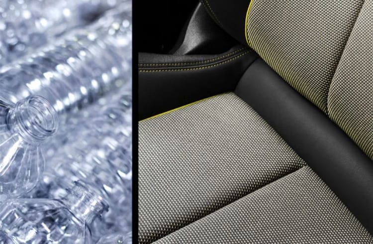How carmakers are using recycled materials in modern cars