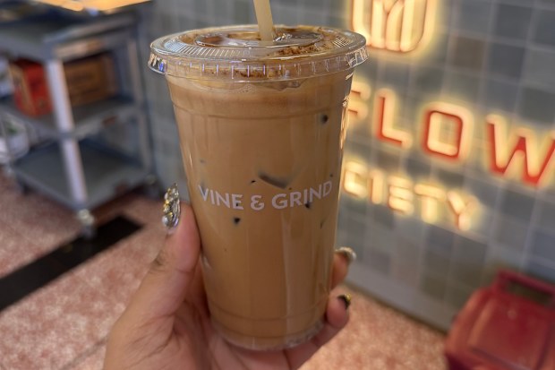 Iced coffee