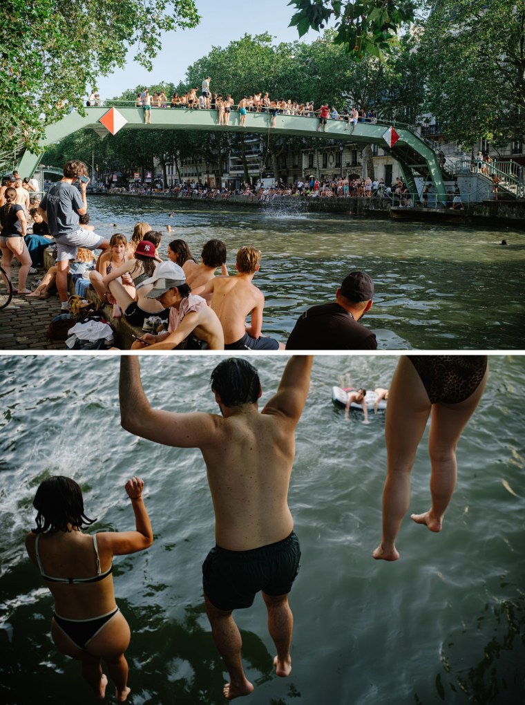 Paris swelters in extreme heat