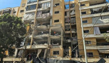 IDF strikes south Beirut, killing two, after Hezbollah fires at northern Israel - Haaretz