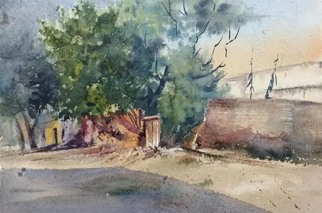 Artist preserves KP’s heritage in challenging watercolour medium - Newspaper