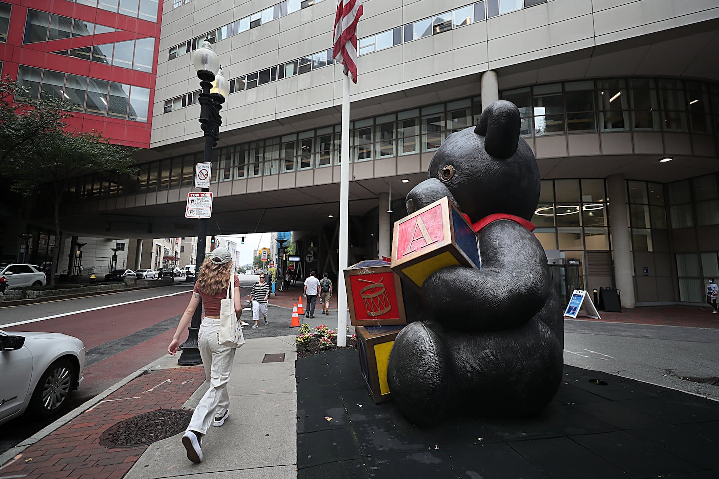 Tufts Medical Center, shown in 2023. The hospital in Boston's Chinatown neighborhood is the flagship of Tufts Medicine, which has been working to turn around its financial performance for years.