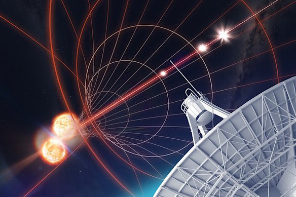 A way to settle astronomy’s deepest mystery may have been found in the violent, bright jet of a neutron star collision.