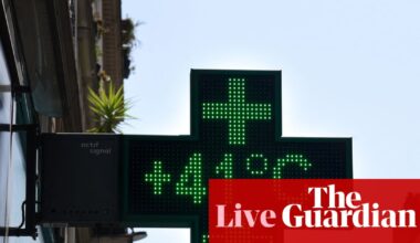 Europe heatwave live: UK braces for record-breaking temperatures; Italy issues red alert for 16 cities | Europe weather