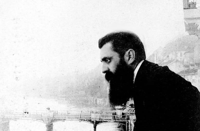 ‘HERZL UNDERSTOOD the value of a great photo’: Theodor Herzl in Basel, 1897.