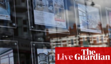 UK house prices fall for first time this year as Middle East crisis hits confidence – business live | Business