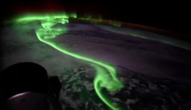 Watch the aurora australis snake across Earth, from space - AppleValleyNewsNow.com