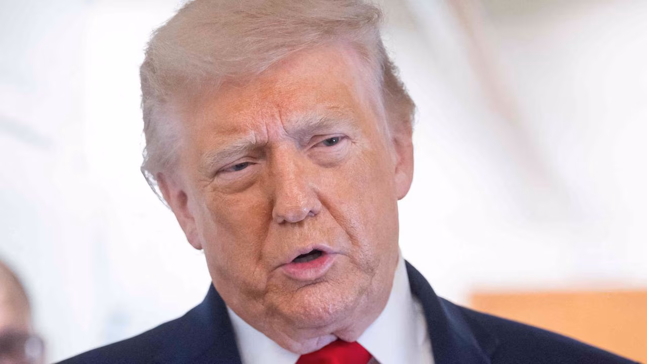 US politics live: Trump baffled as Nasdaq’s horror slump breaks concerning record