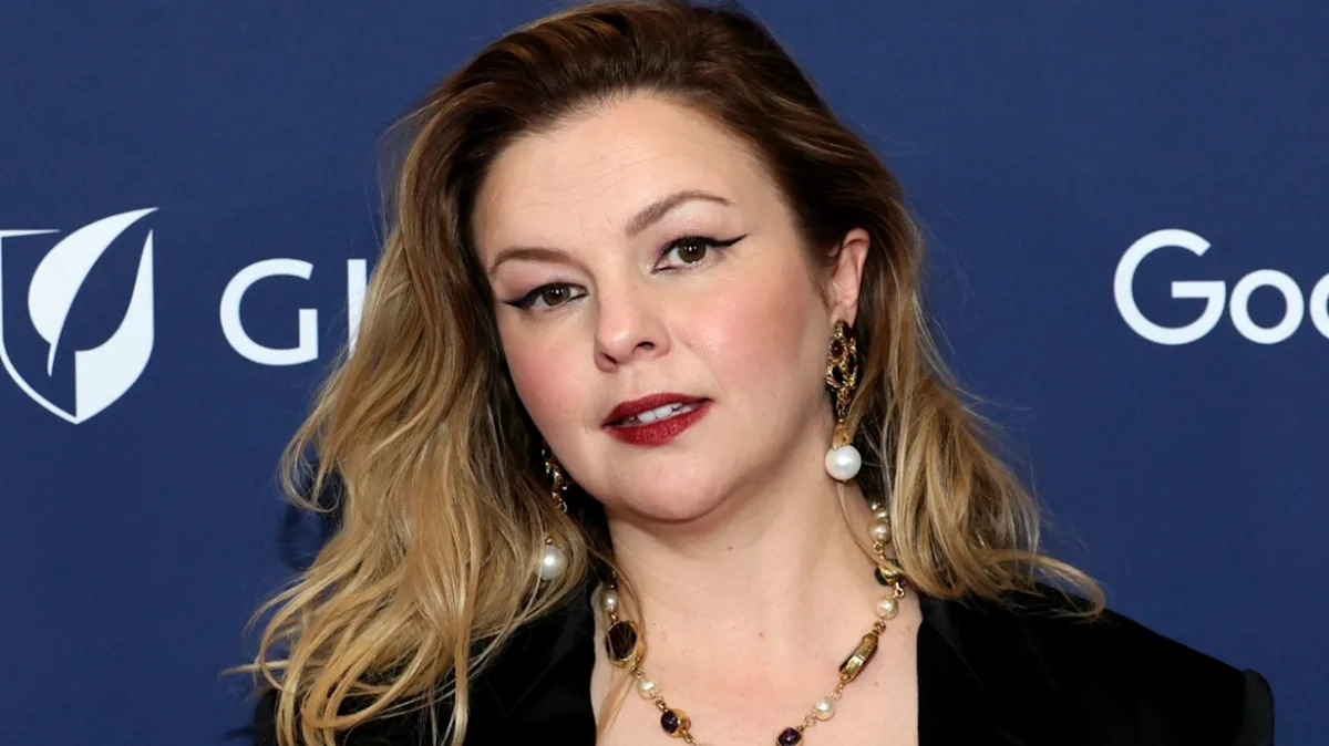 Amber Tamblyn Is Welcoming Her Gray Hair Transformation With Open Arms
