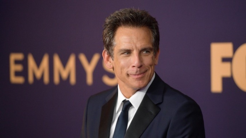 So that's what Ben Stiller was filming courtside at the Knicks