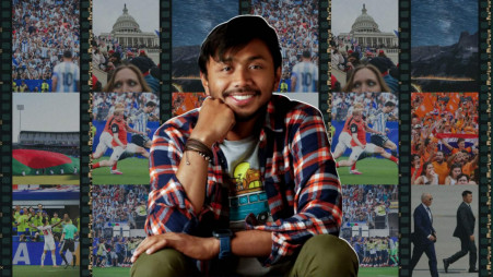 Shafkat Anowar is a Bangladeshi photojournalist based in Dallas, Texas, currently working as a staff visual journalist at The Dallas Morning News. Collage: TBS