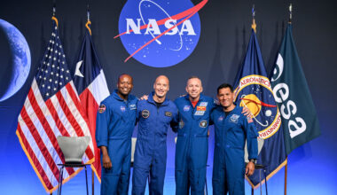The Artemis III crew was announced by NASA on 9 June 2026