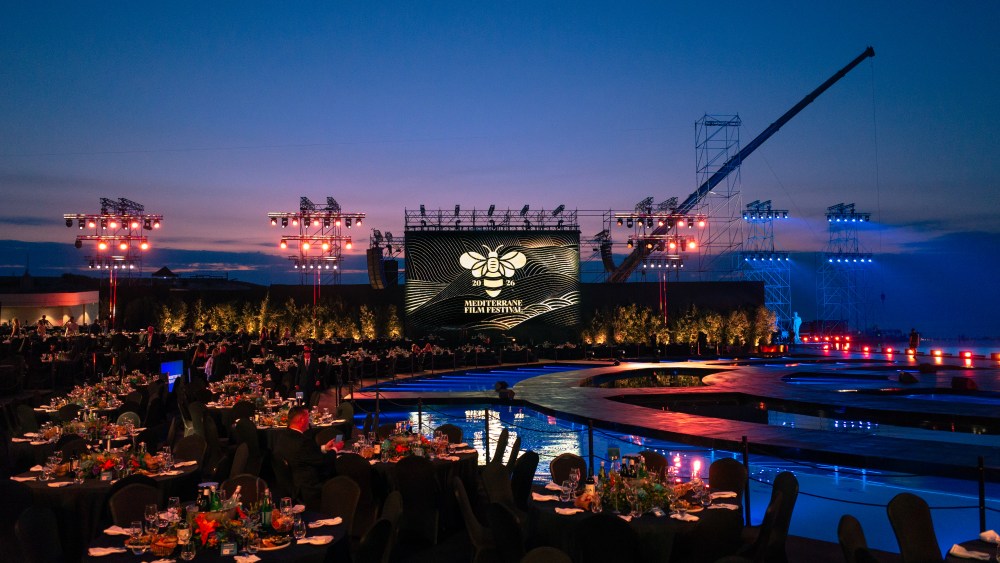 Inside the Golden Bee Awards at the Mediterrane Film Festival.