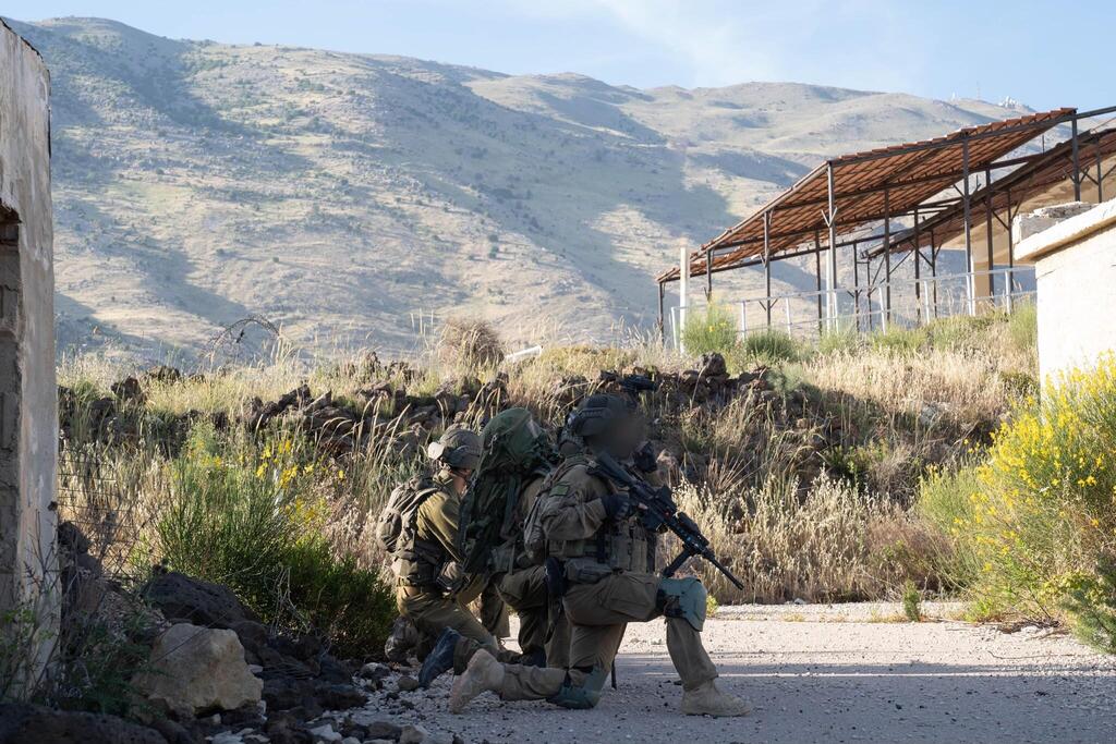 IDF troops in Syria (Photo: IDF) פעילות צוות הקרב החטיבתי גולני במהלך המלחמה