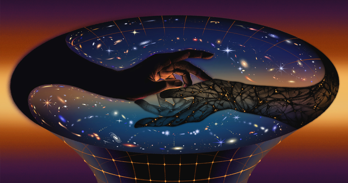 A Dark Dimension Could Link Two of the Universe’s Great Unknowns