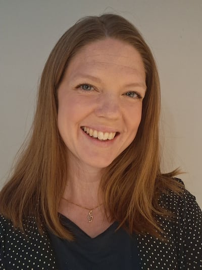 Hanna Saffer, author and composer of "My Covenants" in the Church's new global hymnbook, is pictured in Lomma, Sweden, in 2026.