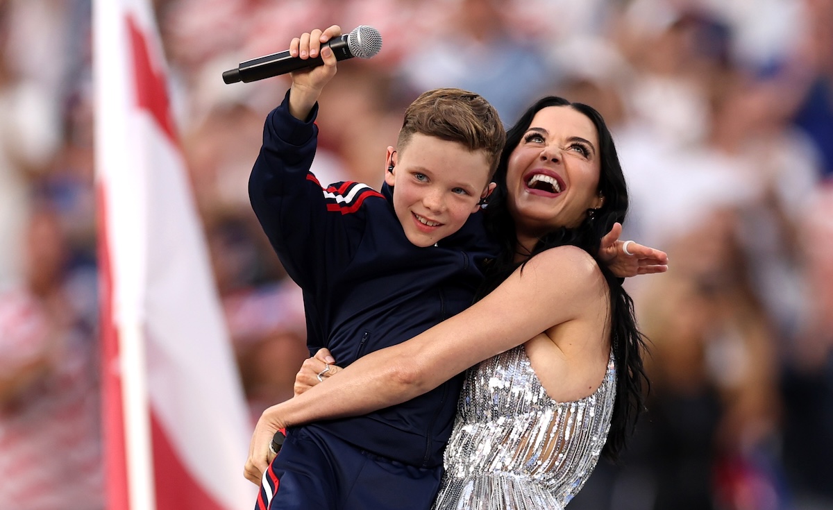 Katy Perry Sings With 10-Year-Old Tius Luka At World Cup Opening Ceremony