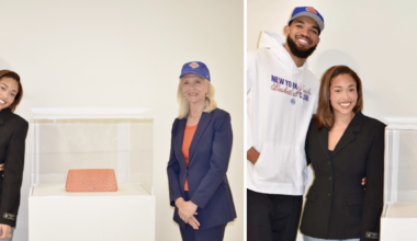 Only at the Guggenheim: See Jordyn Woods’ Lucky Knicks Championship Bag - The Guggenheim Museums and Foundation
