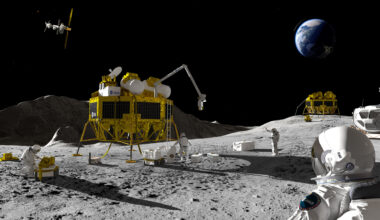 Moon surface scenario