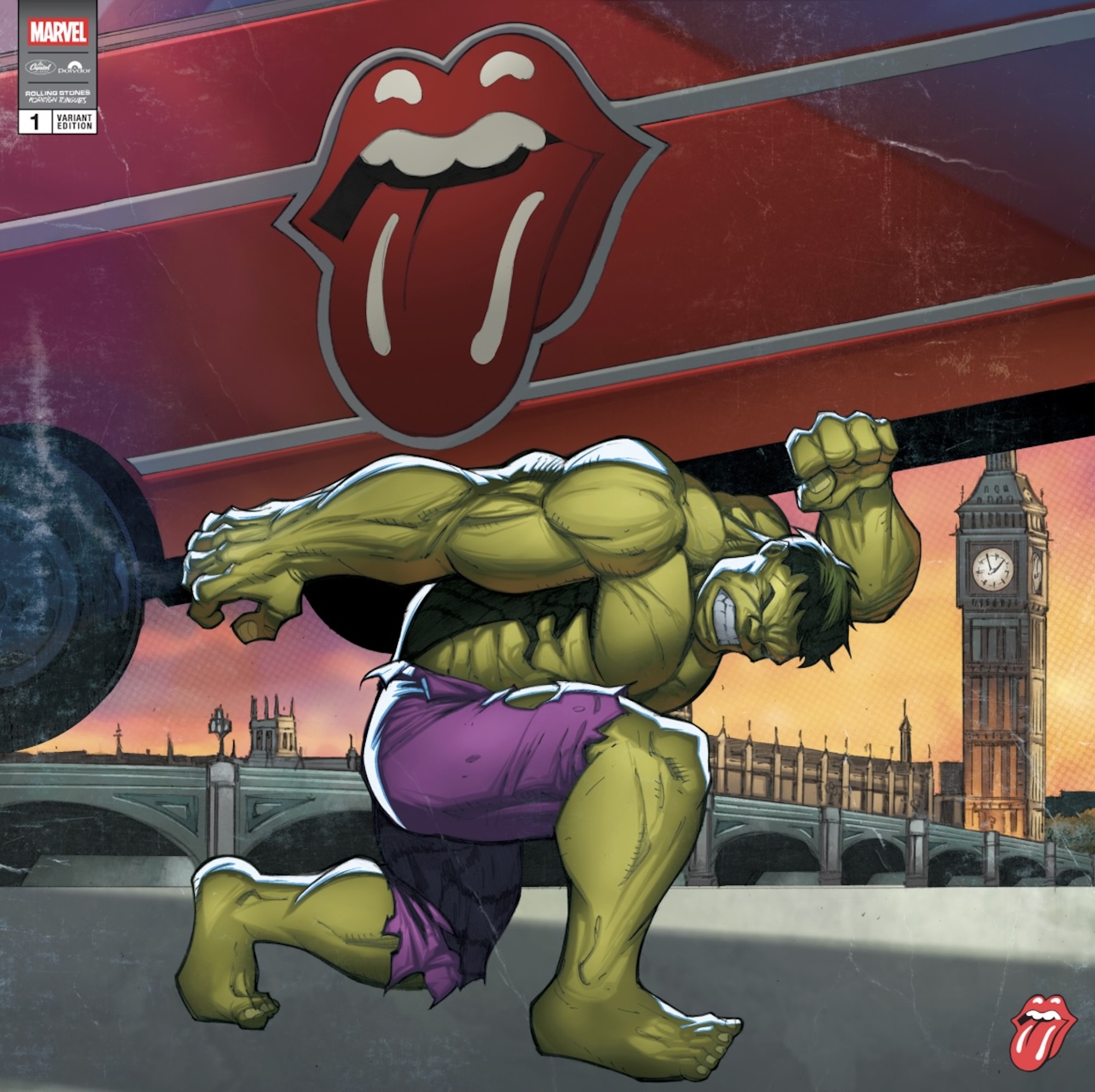 Rolling Stones X Marvel cover. CREDIT: Press