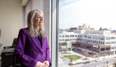 Alice Yoder, Lancaster County commissioner, poses for a portrait in Lancaster in March. Yoder says the county can do more to address a spreading measles outbreak.