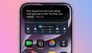 Asking Siri AI to get Eras Tour songs from Lover album