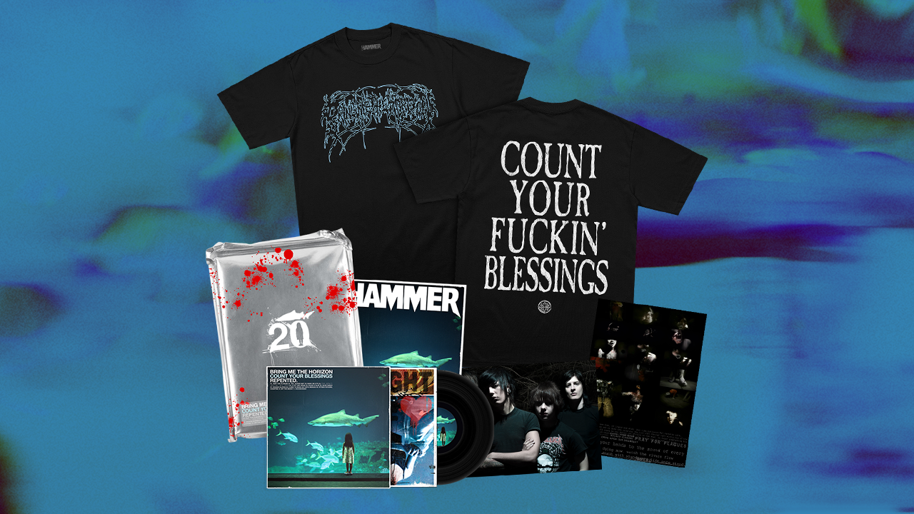 Metal Hammer issue 415 with Bring Me The Horizon cover and goodies