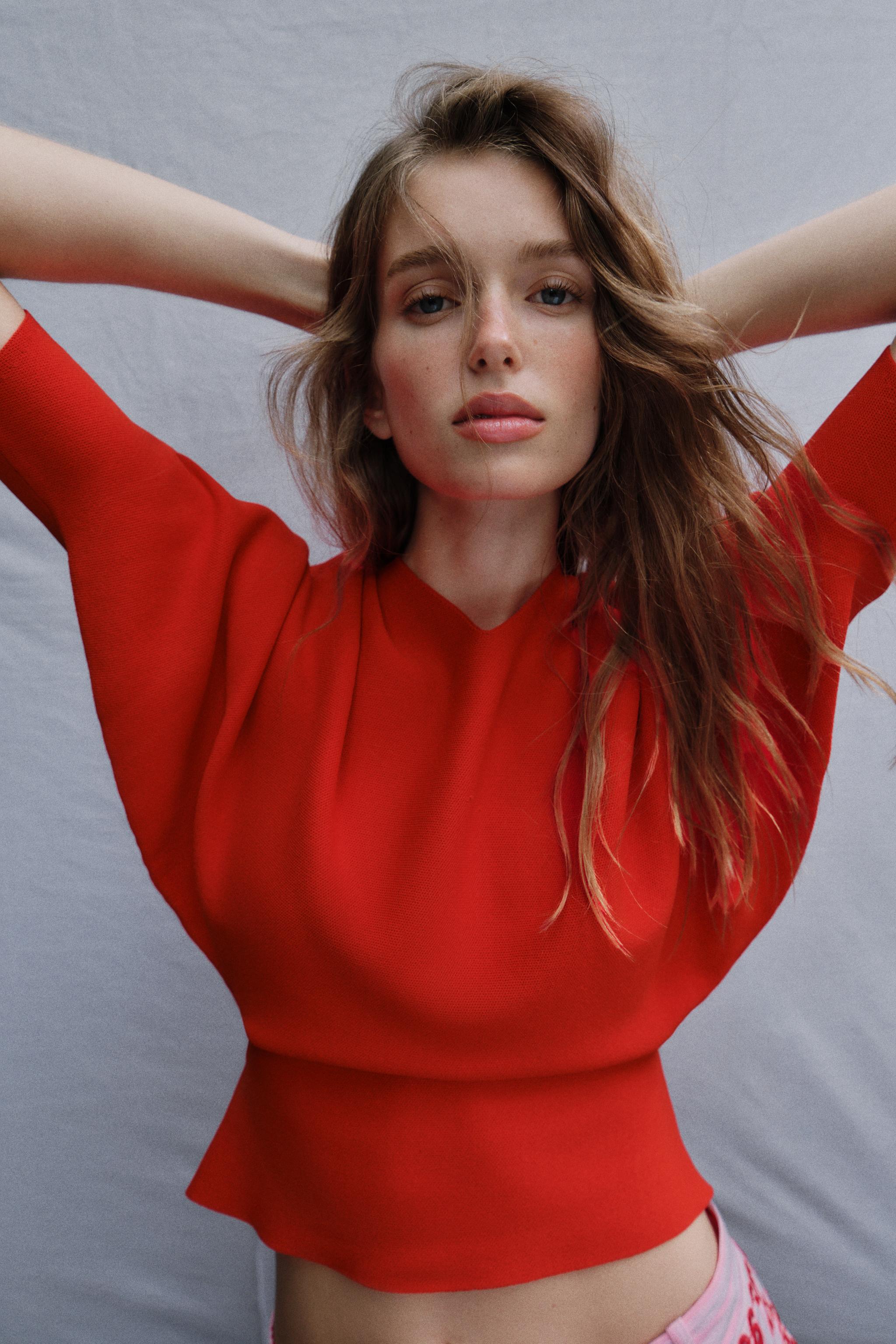Puff Sleeve Knit Jumper