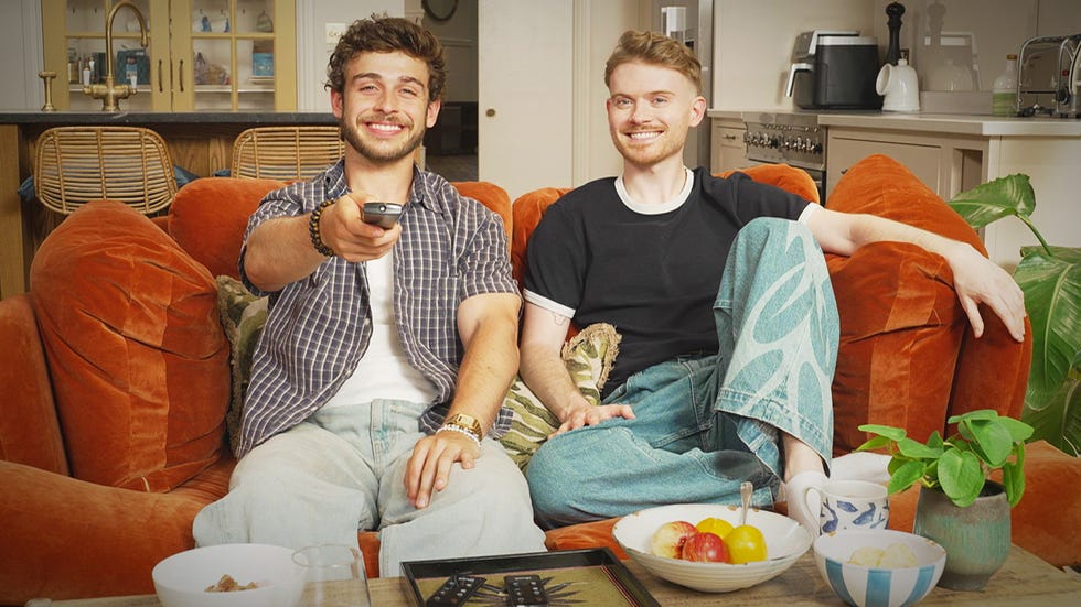 george clark, max balegde, gogglebox