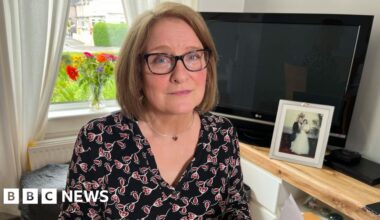 Widow 'distressed' by firm's nine-month delay to husband's pension - BBC