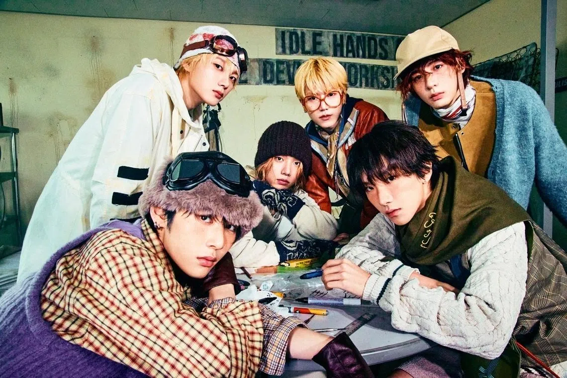 BoyNextDoor, a K-pop boy group under KOZ Entertainment.