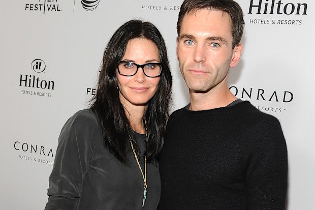 Courteney Cox and Johnny McDaid