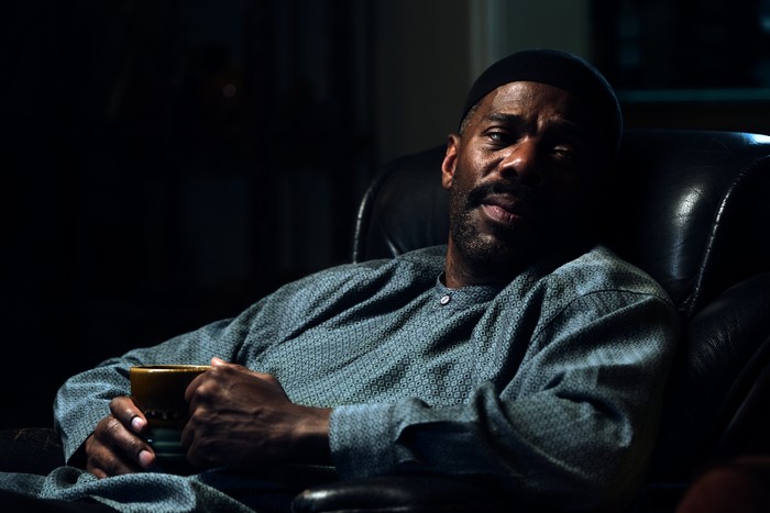 Colman Domingo reclines as Ali Muhammed in the Euphoria season 3 finale.