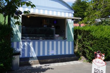 The new ice cream kiosk from The Conti