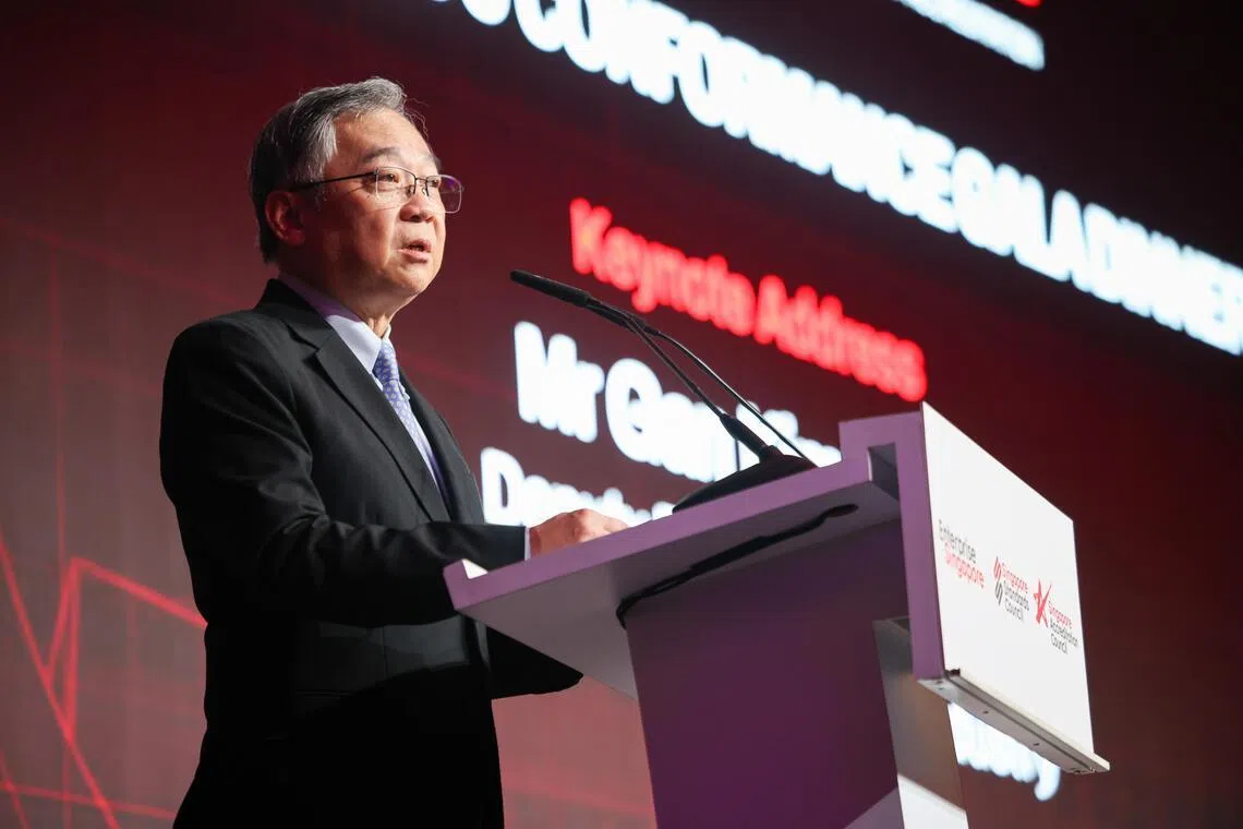 Deputy Prime Minister Gan Kim Yong announced the Standards and Conformance 2035 road map on June 11.