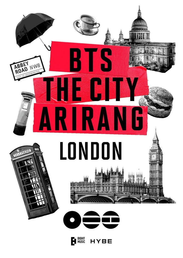 Poster for BTS 'The City' in London / Courtesy of BigHit Music