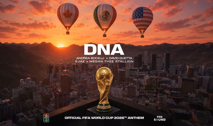 'DNA,' the official FIFA World Cup 2026 anthem / Captured from FIFA's official site