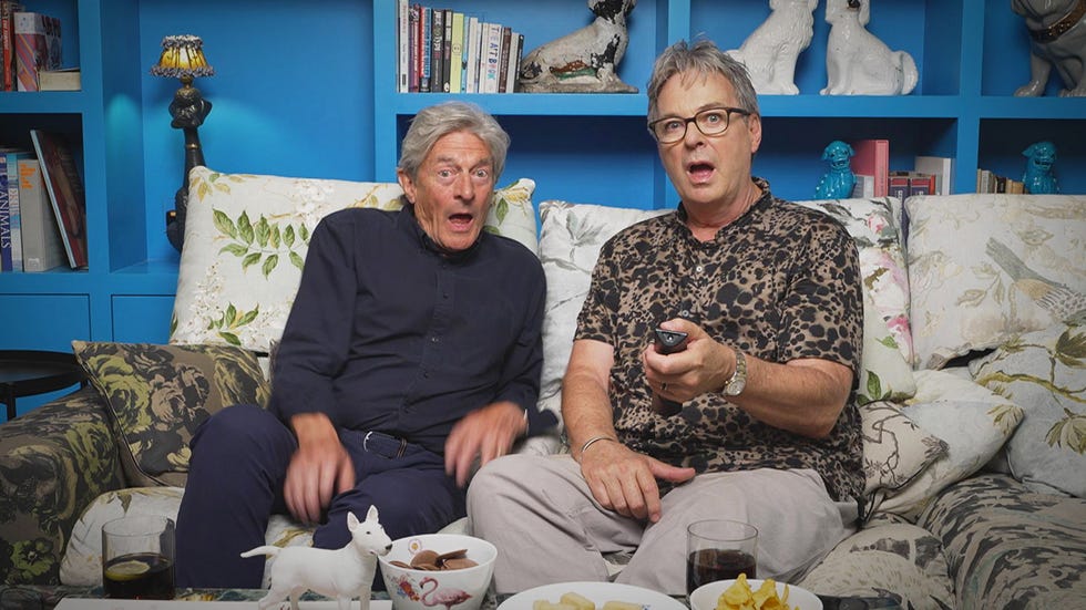 julian clary, nigel havers, gogglebox