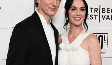 Katy Perry, Justin Trudeau Make Red Carpet Debut at Tribeca Festival