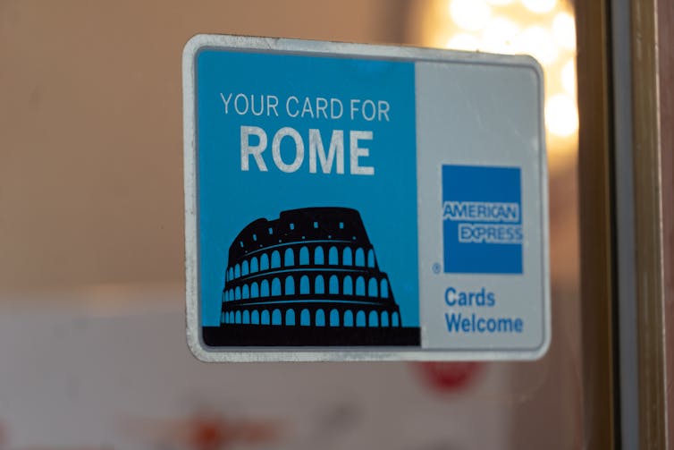 American express advert.