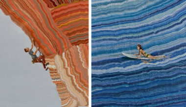 Flow State Paintings Capture the Feeling of Freedom in Nature