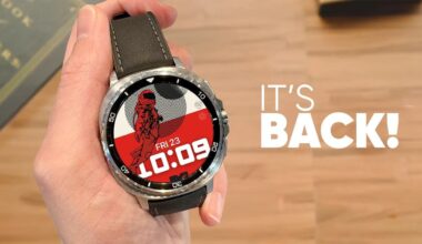 Samsung Galaxy Watch 9 Classic smartwatch displaying the time on a wrist