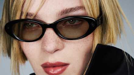 A teaser image of Samsung's Gentle Monster smartglasses