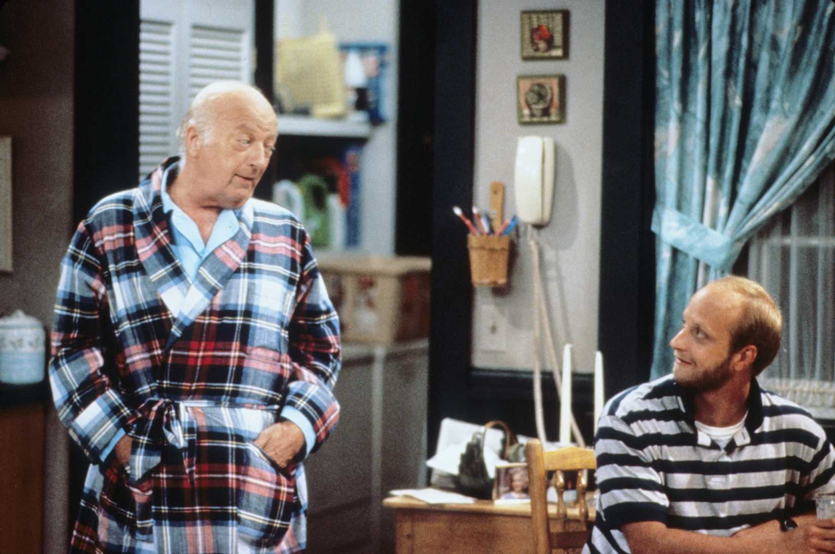 Bob Elliot and Chris Elliot as father and son in Get A Life.