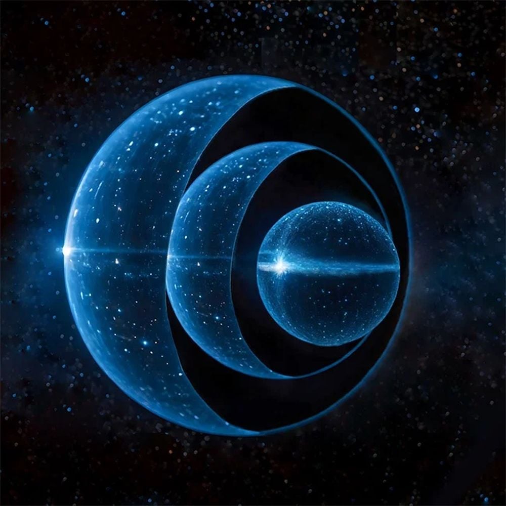 The problem with stellar mass black holes is that general relativity can't account for their strangeness. But the theoretical gravastars, an alternative to black holes, don't clash with general relativity in the same way. Nobody has figured out how they could form through Einstein's equations, until now. Image Credit: Daniel Jampolski and Luciano Rezzolla, Goethe University Frankfurt