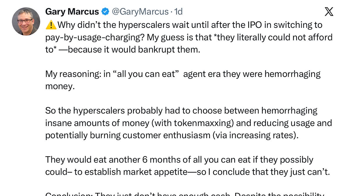 AI’s Black Friday - by Gary Marcus